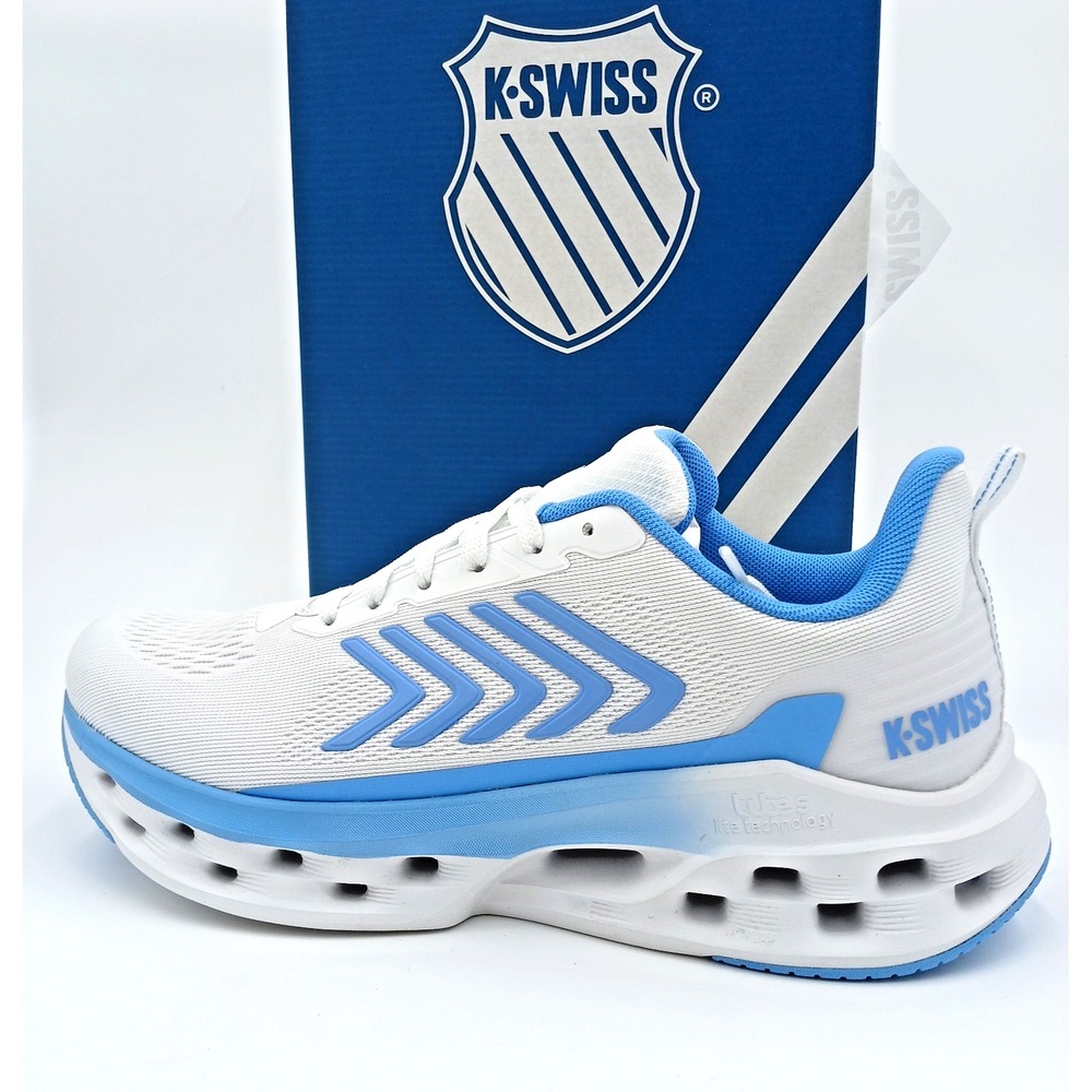 K-Swiss Womens Shoes Melrose Tubes Lite Comfort Technology Blue Sneaker Size 9W